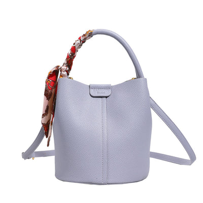 Korean Style Scarf Hand-carrying Combination Bucket Bag