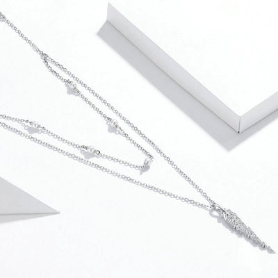 Women's Fashion Wheat Double Layer Necklace