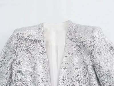 Women's Fashionable Sequins Blazer