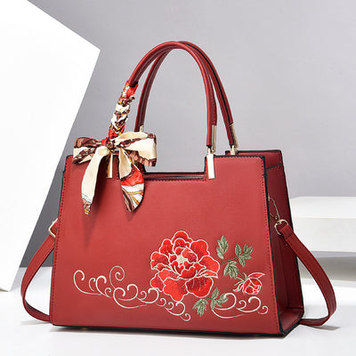 Large Capacity Embroidered Women Bag