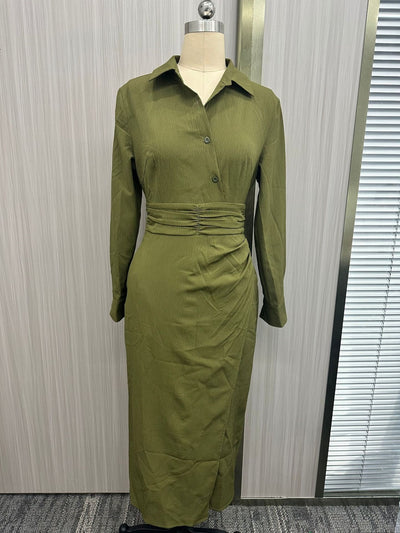 New Slim-fit Long-sleeved Dress For Women