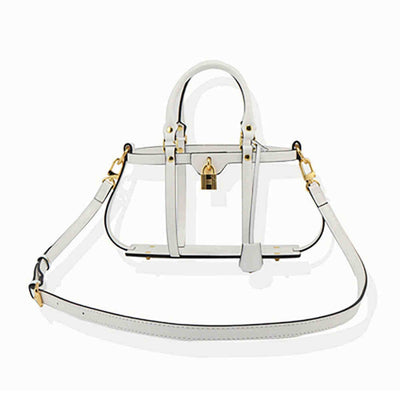 Leather Shell Single Shoulder Crossbody