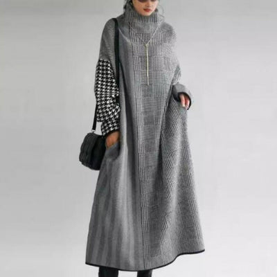 Autumn And Winter Loose Sweaters Dress For Women